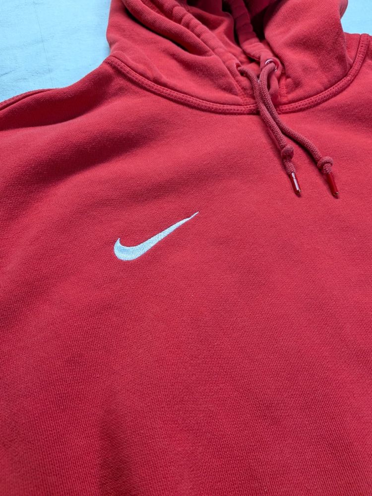 Nike Red Hoodie Streetwear Sweatshirt imagen 3